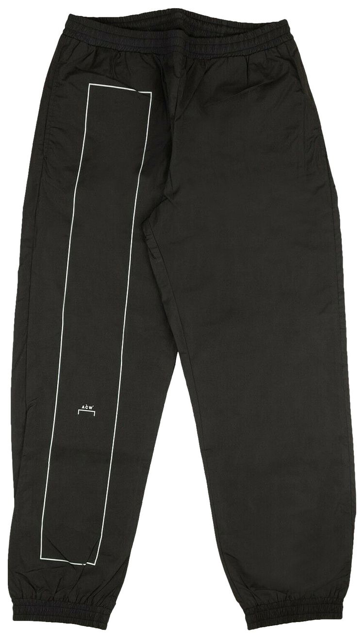 A Cold Wall Logo Pant Black