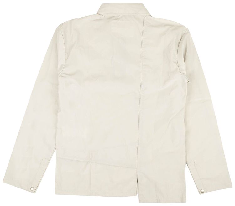 A Cold Wall Half Zip Track Shirt Cream