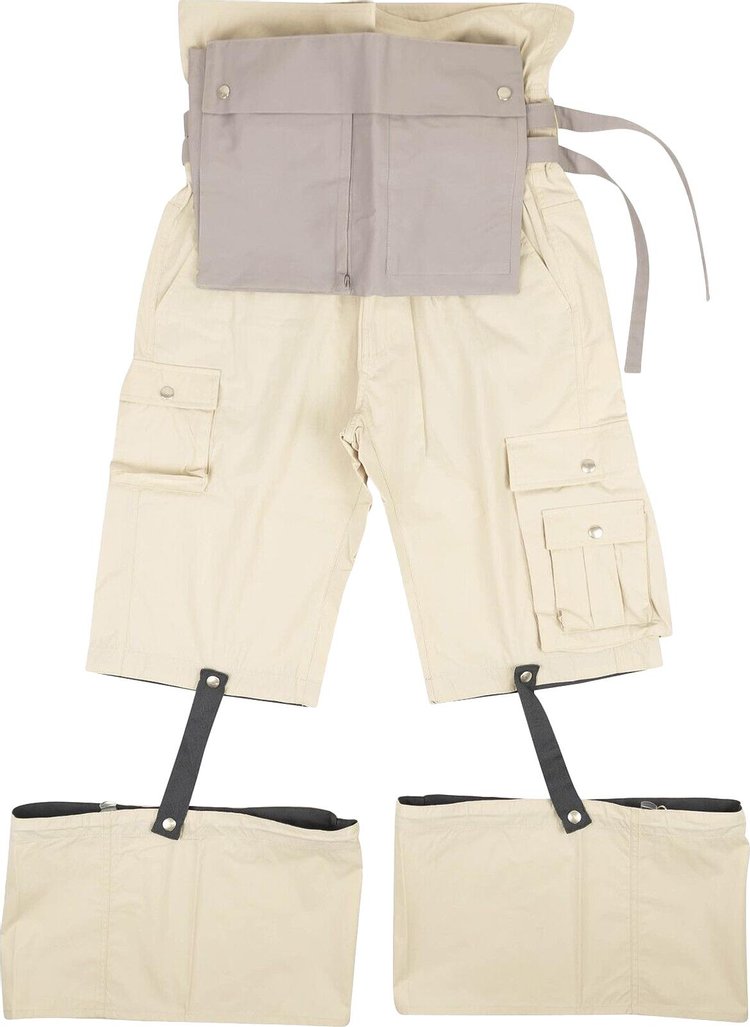 A Cold Wall Split Cargo Pant Tan