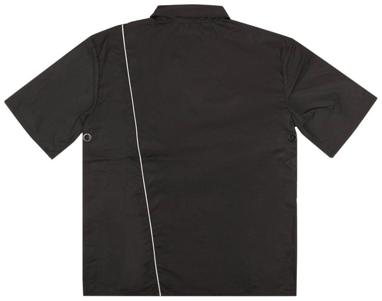 A Cold Wall Asymmetrical Short Sleeve Shirt Black