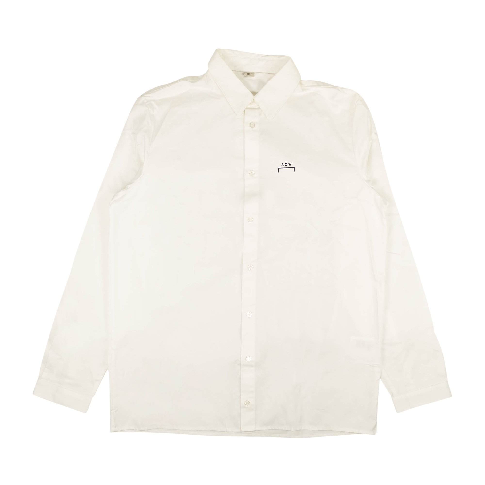 A-Cold-Wall* Long-Sleeve Button Down Shirt 'White'