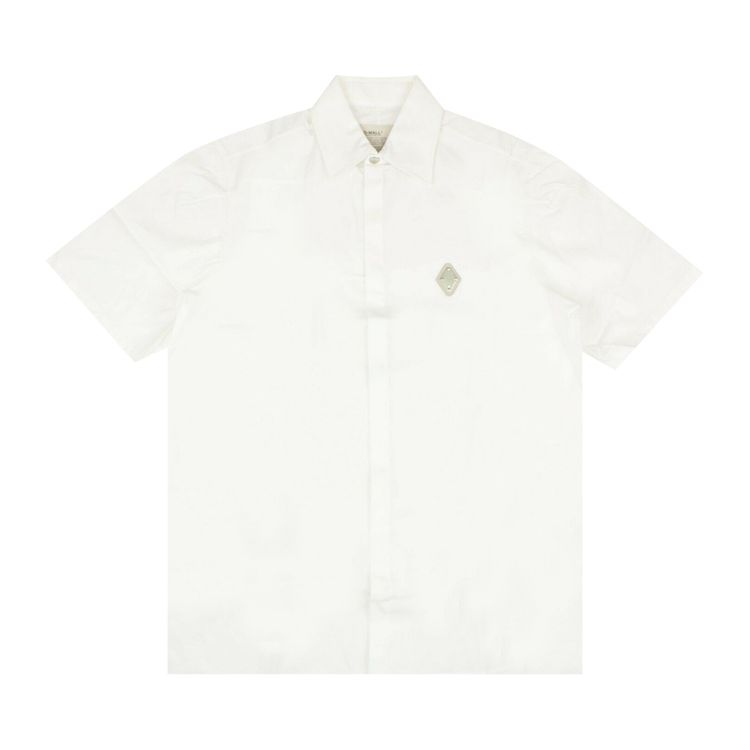 A Cold Wall Logo Short Sleeve Shirt White