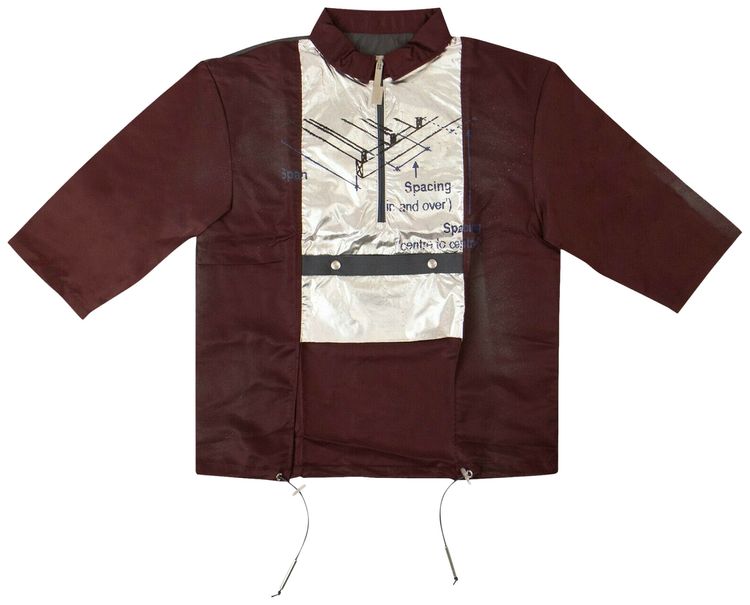 A Cold Wall Collar Jacket Red