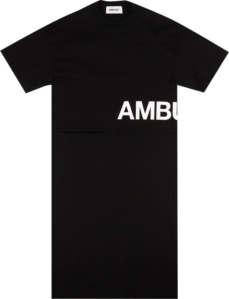 Ambush Midi Pocket T-Shirt Dress 'Black'