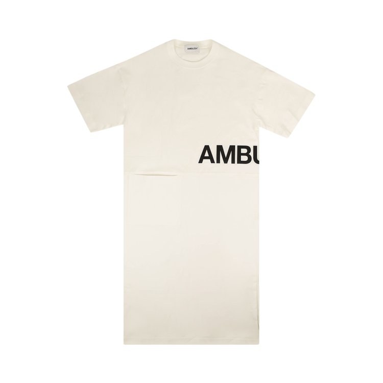 Ambush Midi Pocket T-Shirt Dress 'White'