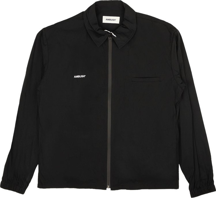Ambush Zip Pocket Shirt Jacket 'Black'