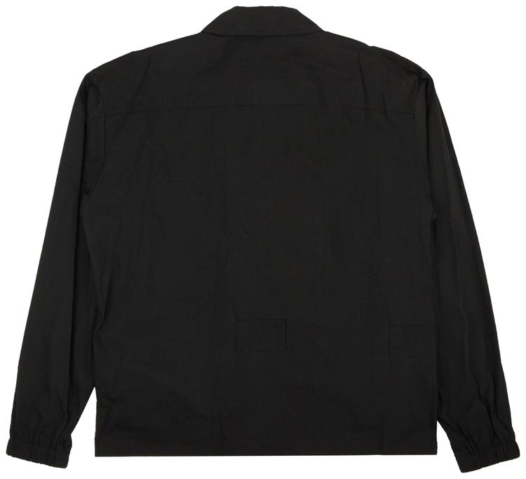 Ambush Zip Pocket Shirt Jacket Black