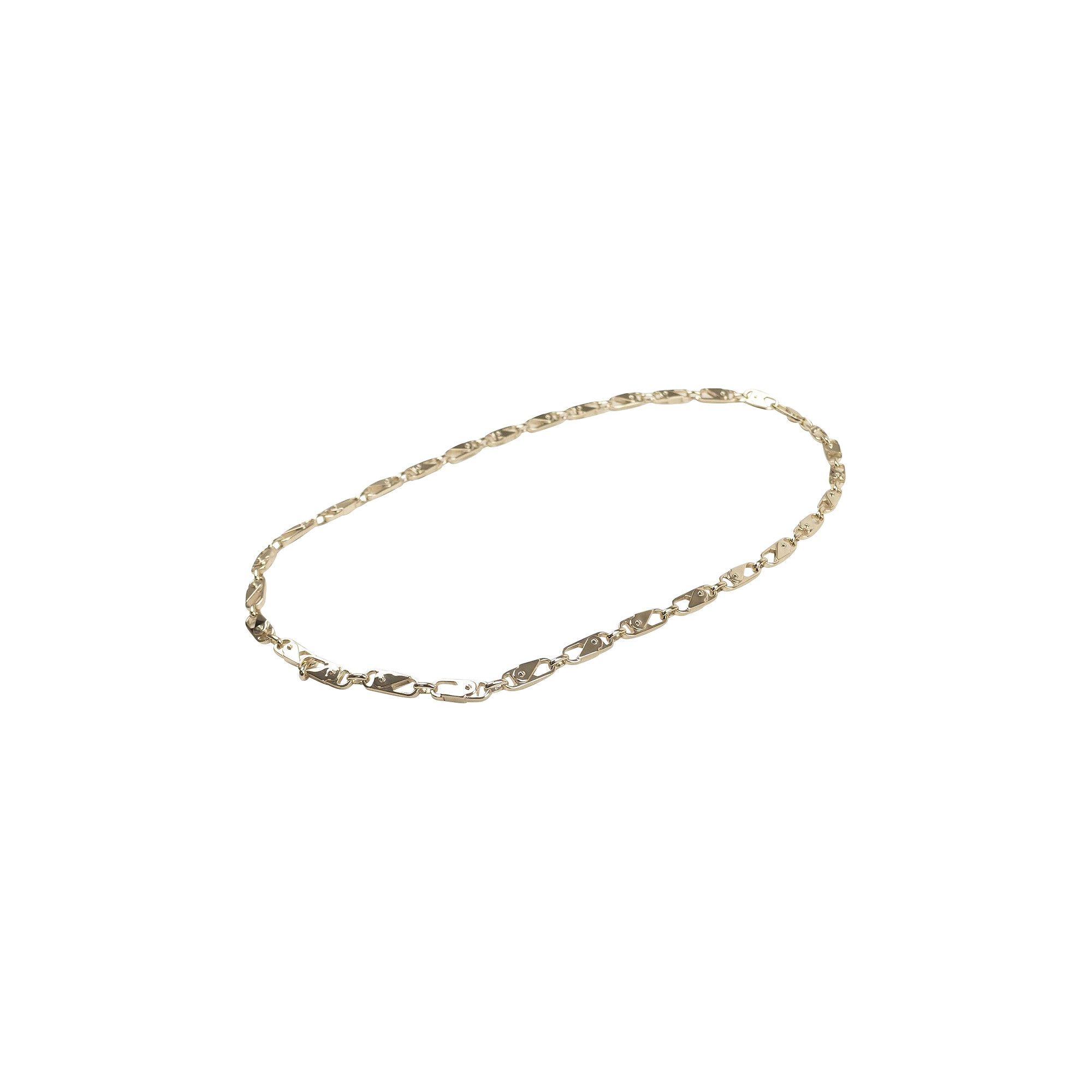 Ambush Metal Sling Snap Necklace Silver Men s Size Onesize
