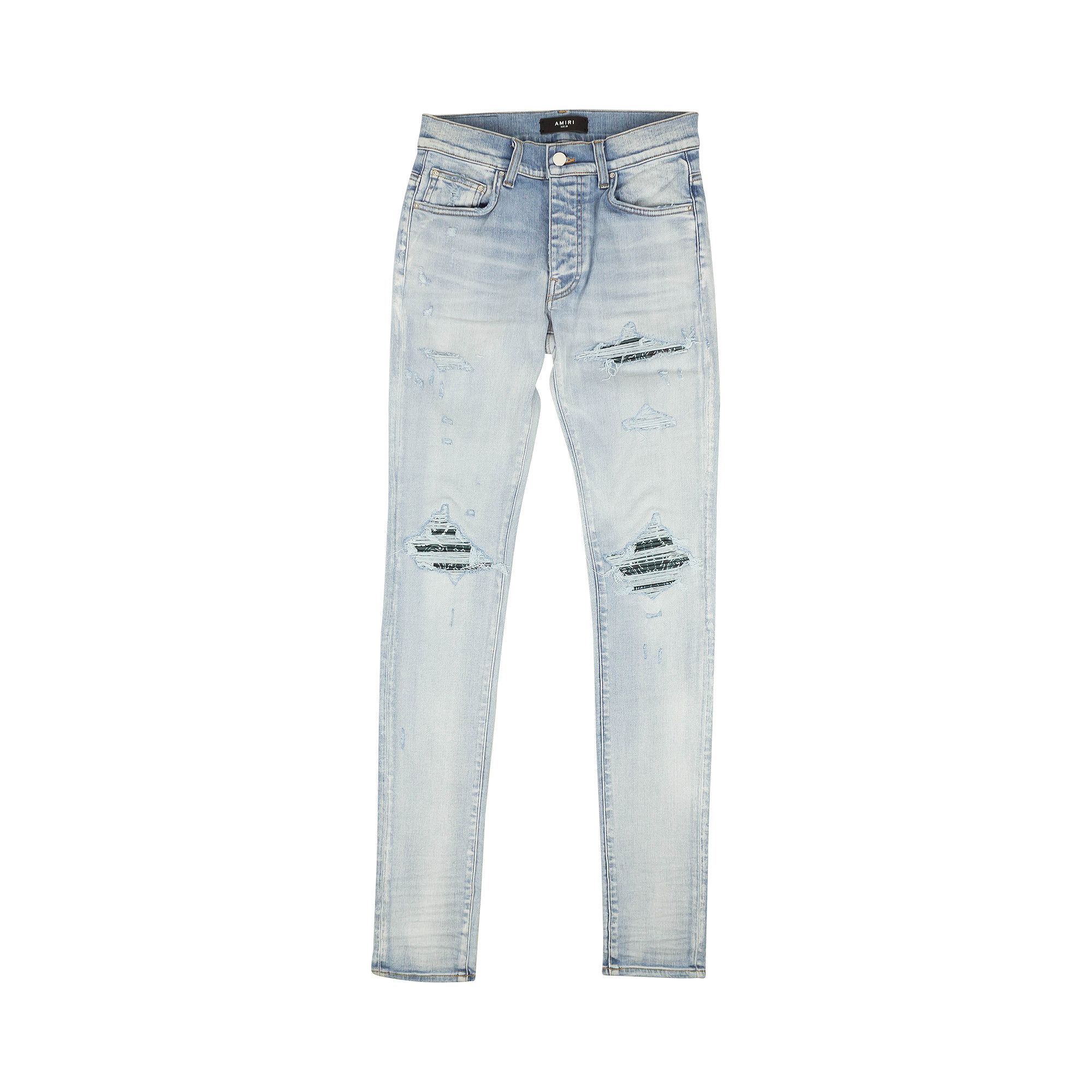Amiri light blue store jeans
