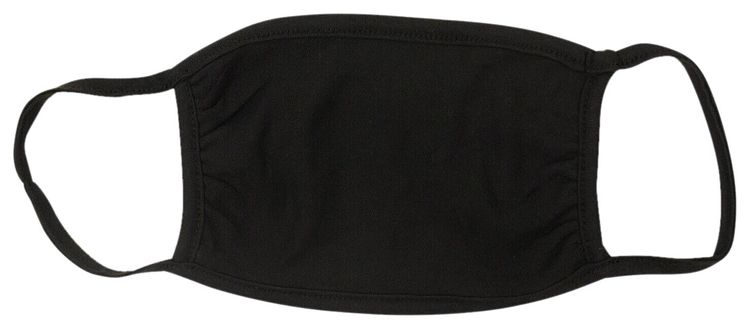 Anti Social Social Club Logo Face Mask Black