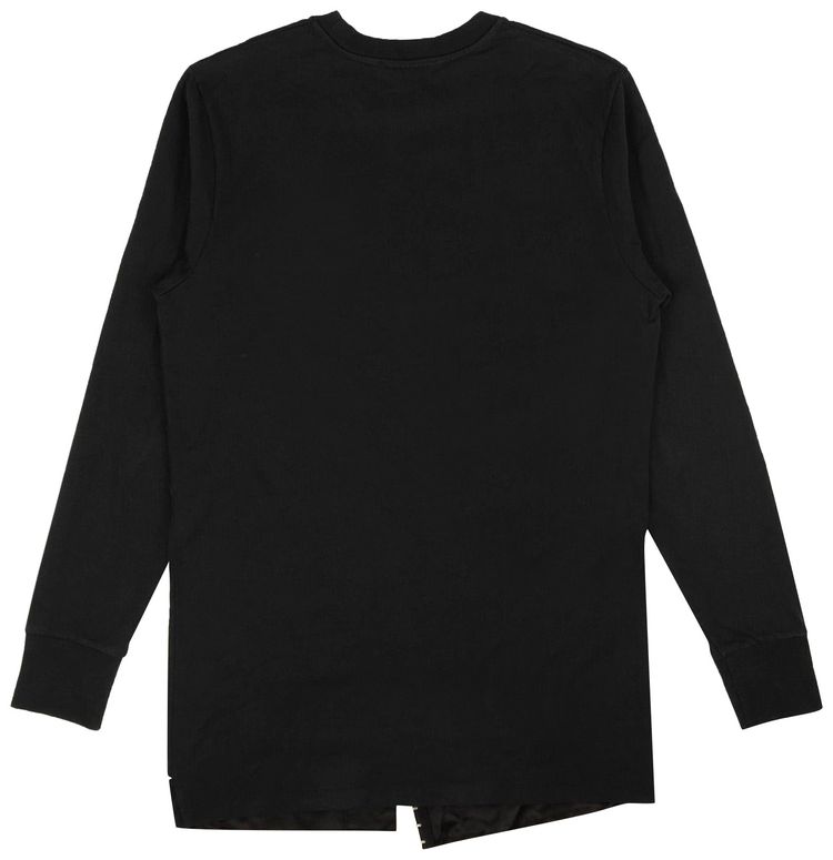 Helmut Lang Masc Belt Long Sleeve T Shirt Basalt