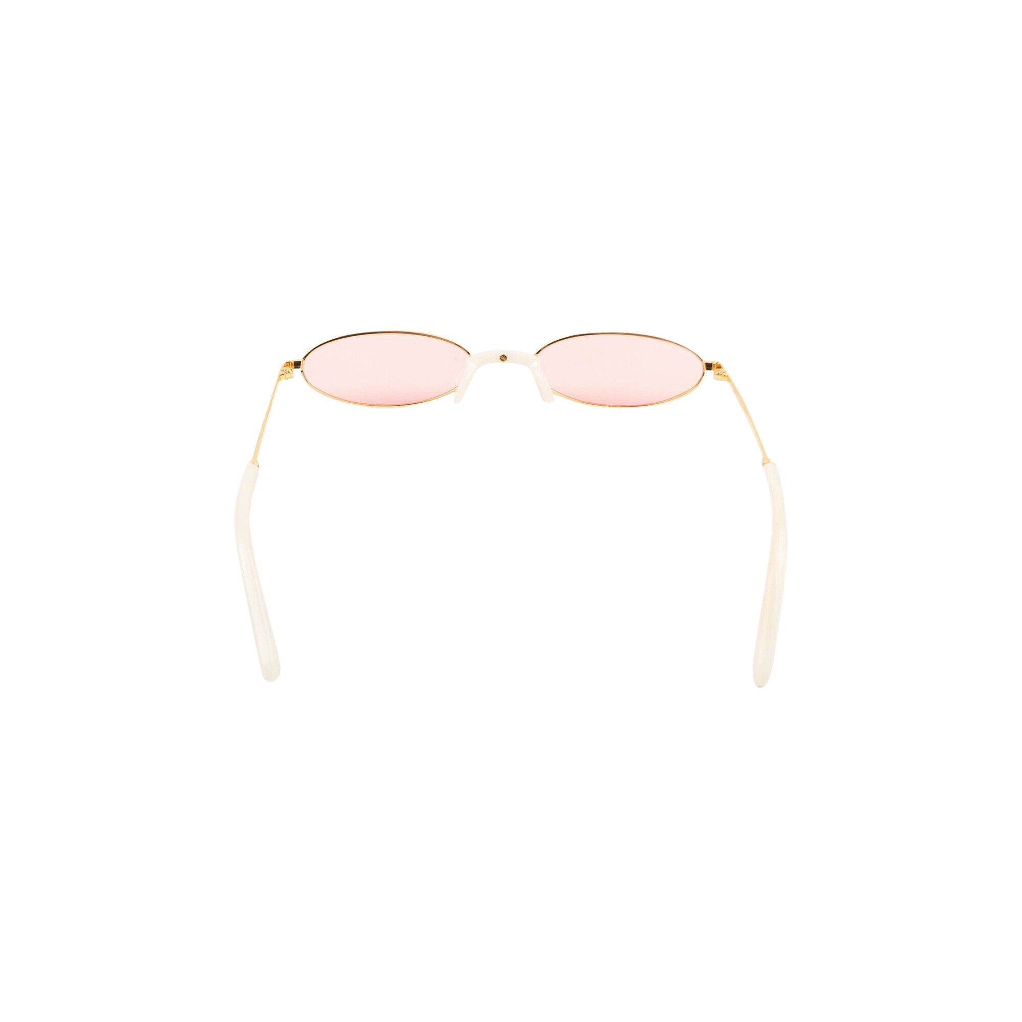 Buy Kenzo Oval Thin Wire Sunglasses 'Pink' - KZ40016U | GOAT