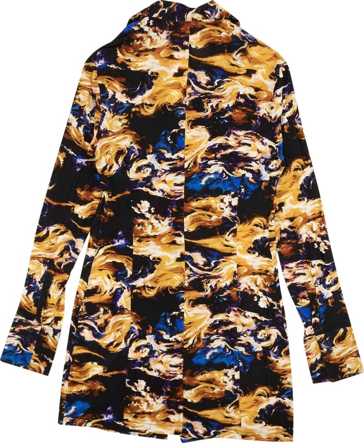 Kenzo Floral Jersey Shirt Multicolor