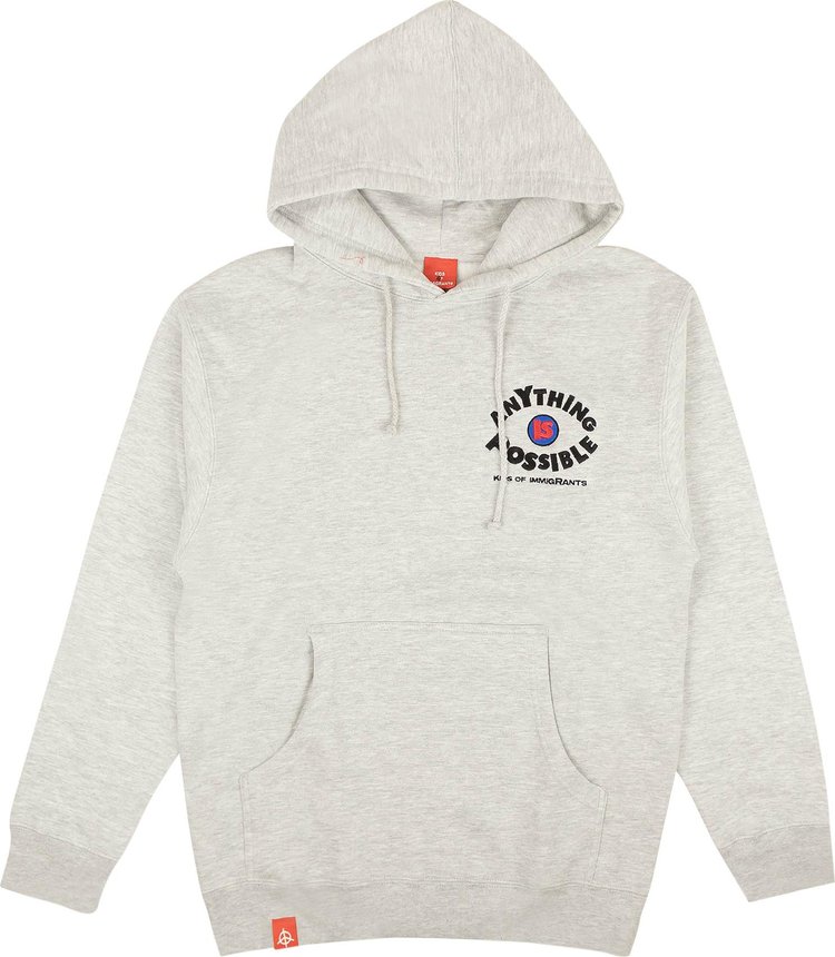 Kids of Immigrants Anything Is Possible Hoodie 'Grey'