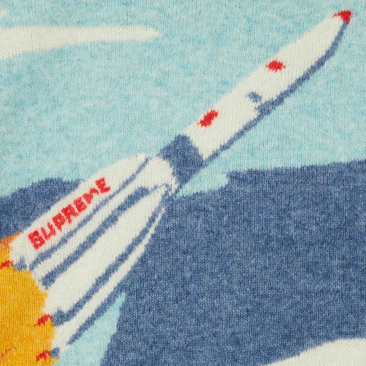 Supreme Rocket Sweater Blue
