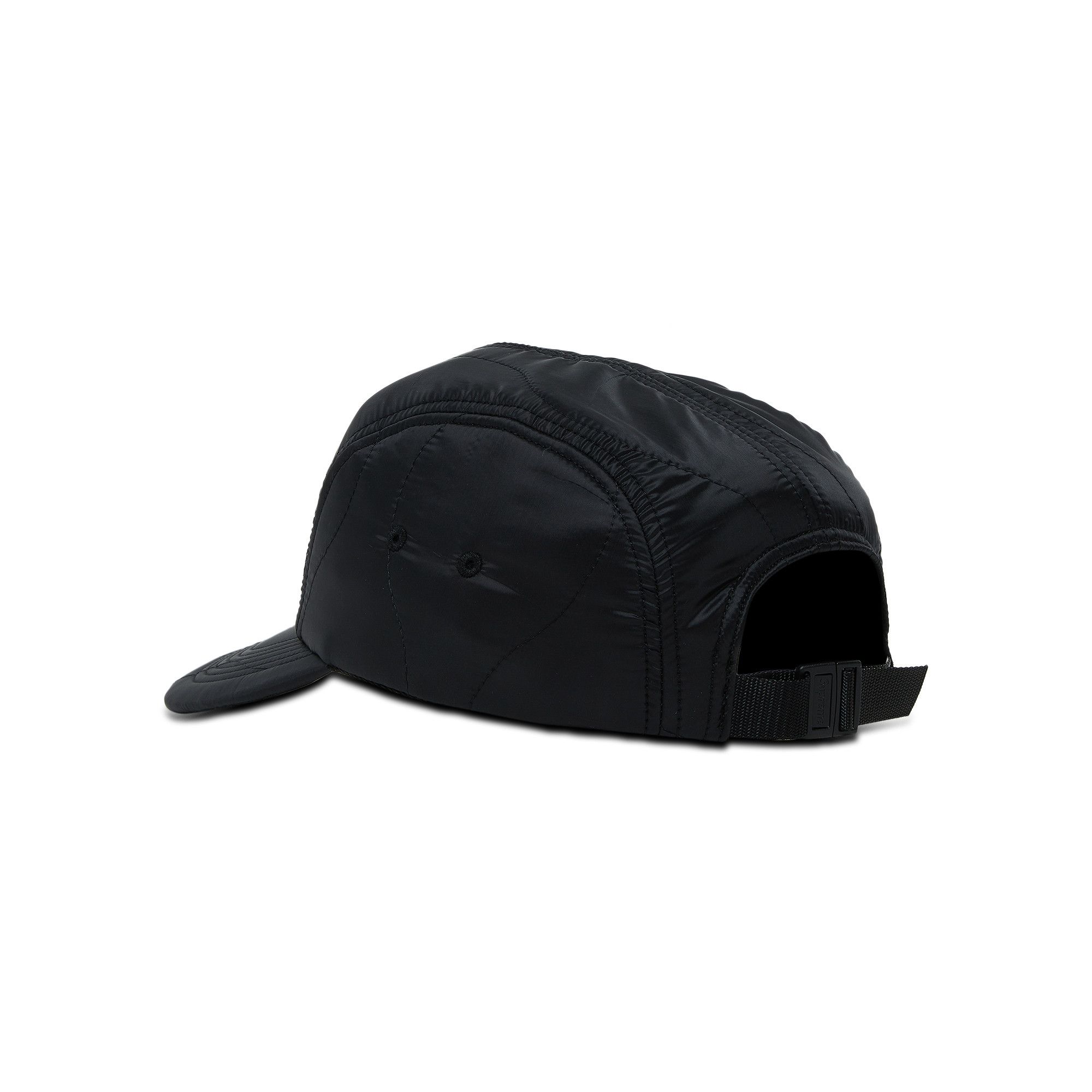 Quilted Liner Camp Cap　ブラック