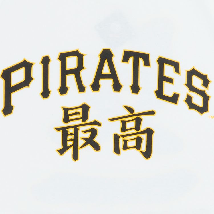 Supreme x MLB Kanji Teams Tee   Pirates White
