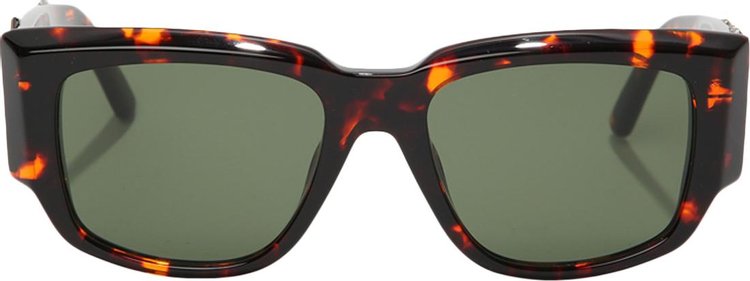 Palm Angels Laguna Sunglasses 'Havana Green'