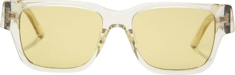 Palm Angels Newport Sunglasses 'Ocher Yellow'