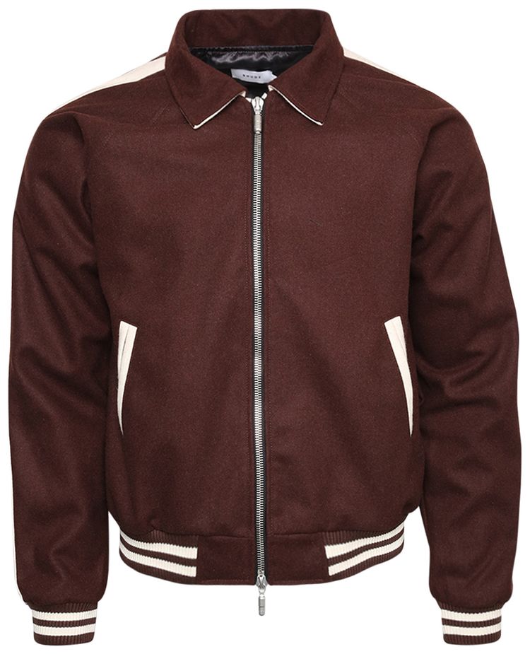 Rhude Signature Bomber Brown