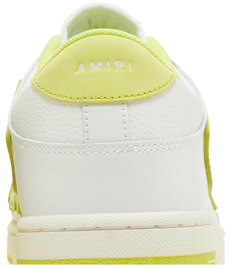 Amiri Skel Top Low White Lime