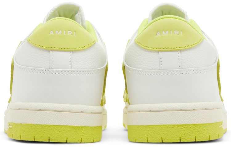 Amiri Skel Top Low White Lime