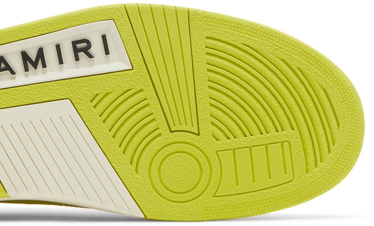Amiri Skel Top Low White Lime