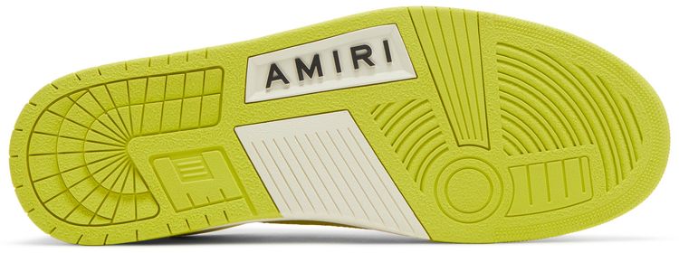 Amiri Skel Top Low White Lime