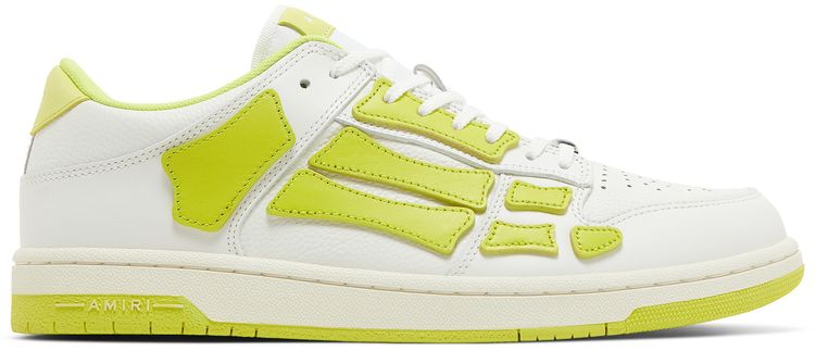 Amiri Skel Top Low White Lime