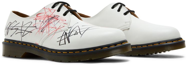 Dr Martens Pre Owned 1461 Smooth White From the Closet of ASAP Nast