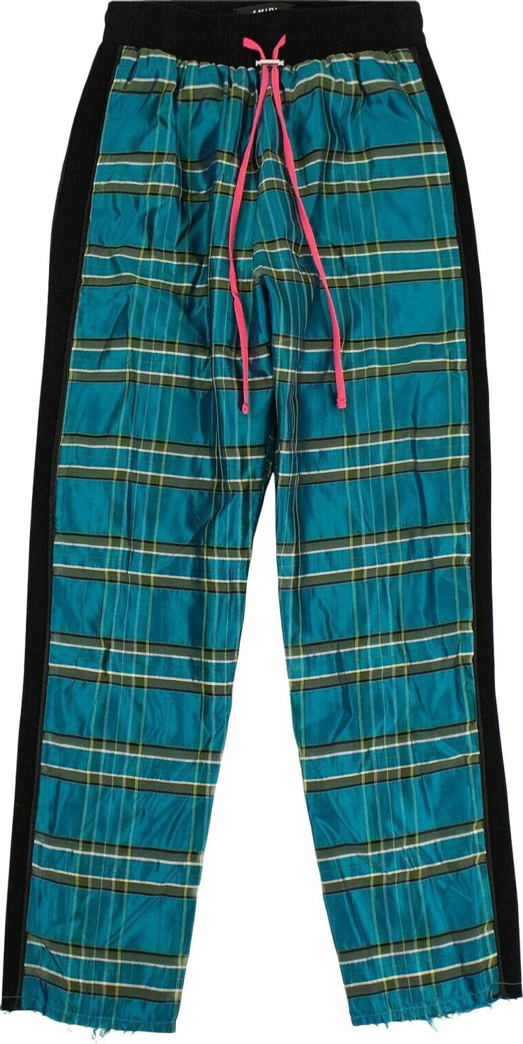 Men's Plaid Straight Jogging Pants