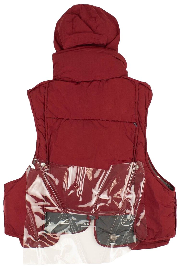 A Cold Wall Windbreaker Vest Red