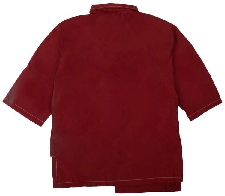 A Cold Wall Speckle Detail Windbreaker Red