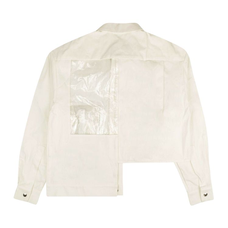 A Cold Wall Window Pocket Button Down Shirt White
