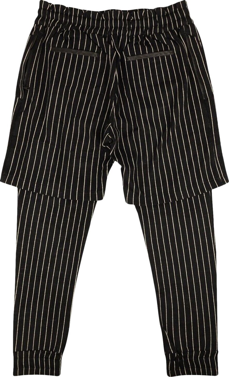 Pyer Moss Pinstripe Pant Black