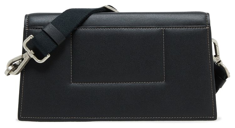 Pre Owned Jacquemus Le Bambino Homme Flap Rectangle Bag Black From the Closet of ASAP Nast