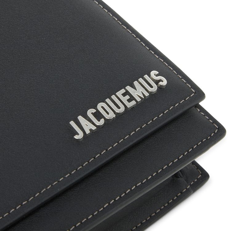 Pre Owned Jacquemus Le Bambino Homme Flap Rectangle Bag Black From the Closet of ASAP Nast