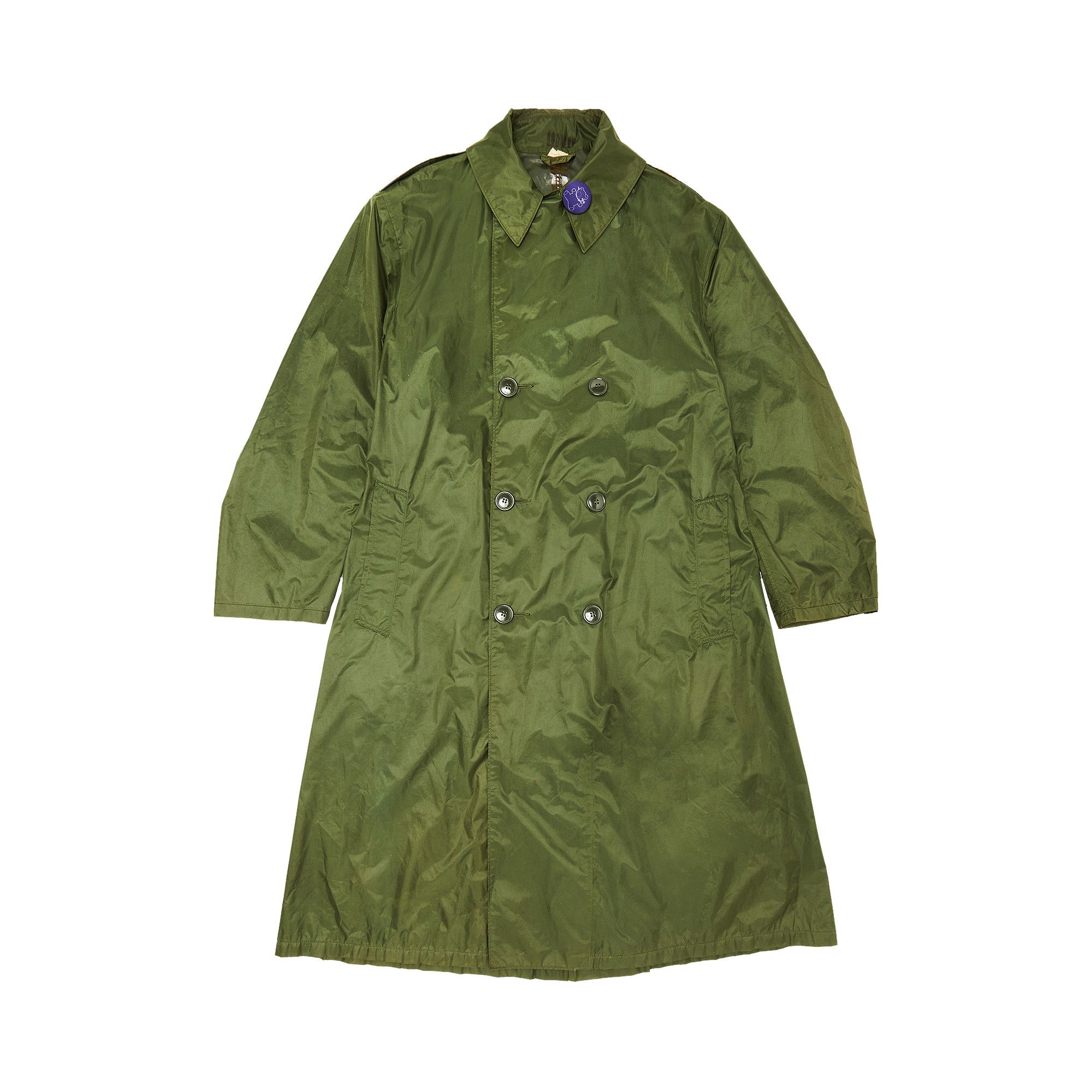 Buy Vintage Trench Coat With Undercover Pin 'Olive', From the