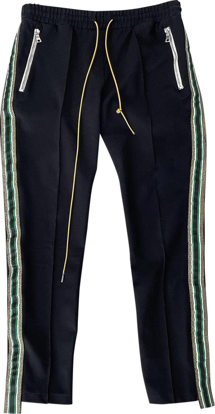 Pre-Owned Rhude Traxedo Pant 'Black/Green', From the Closet of Jordan Clarkson