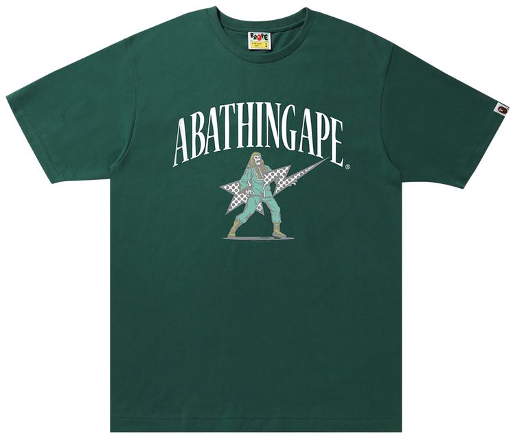BAPE Archive Graphic Tee 2 Green