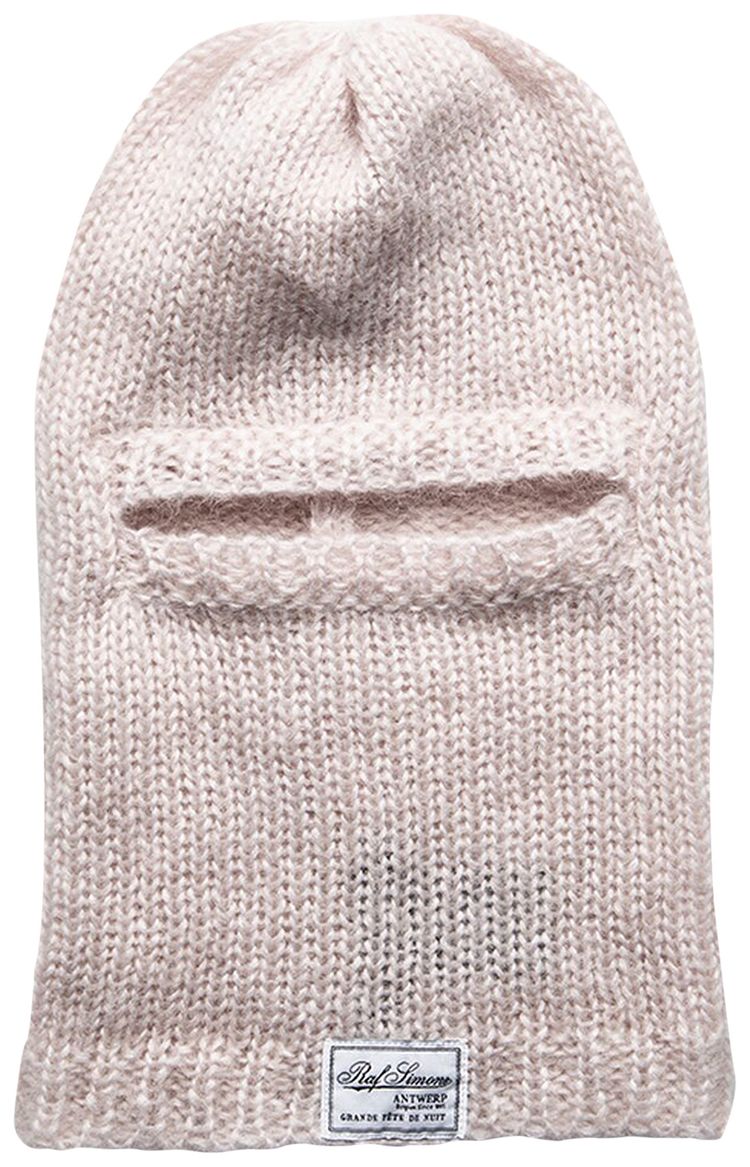 Raf Simons Mohair Balaclava 'Light Pink'