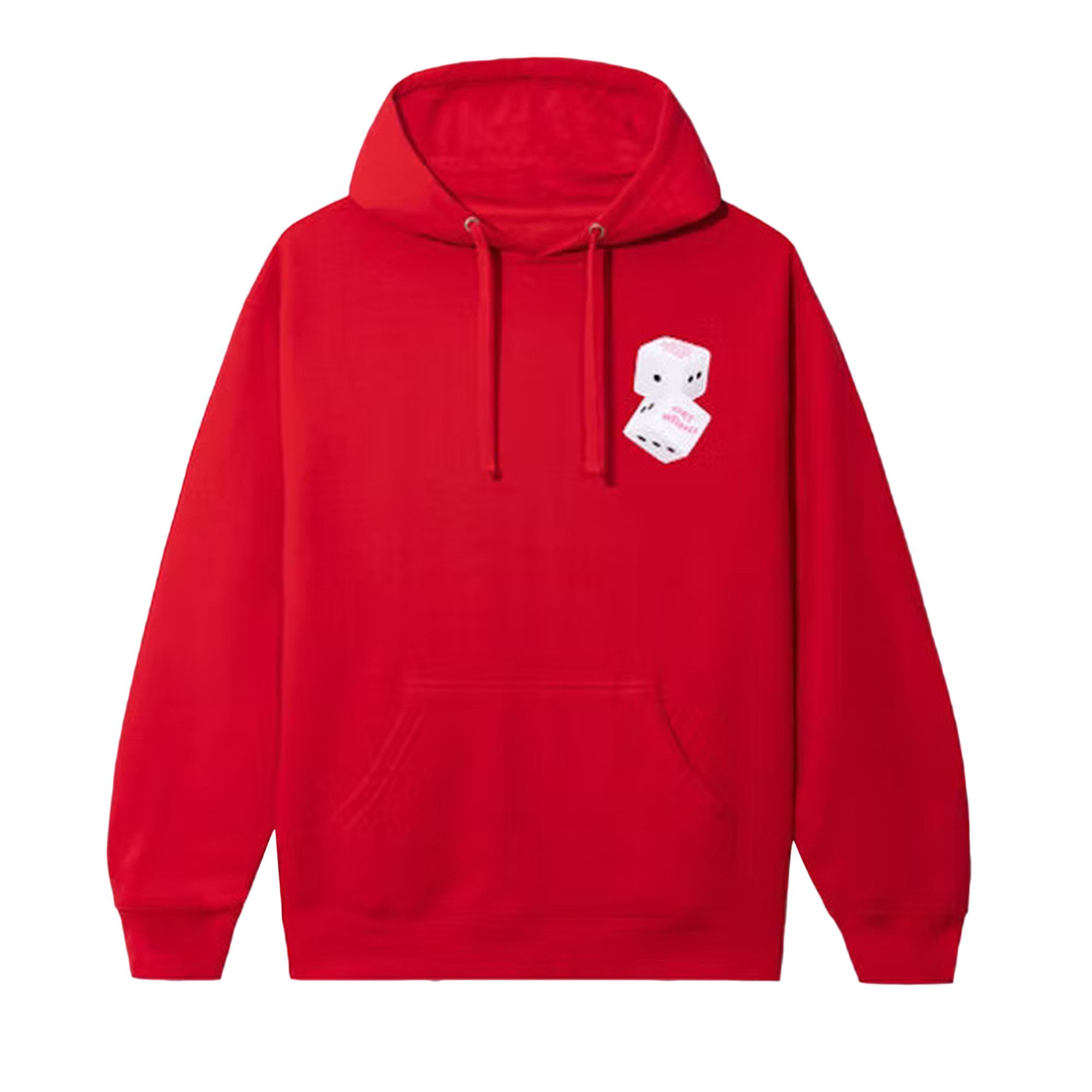 Red anti discount social hoodie