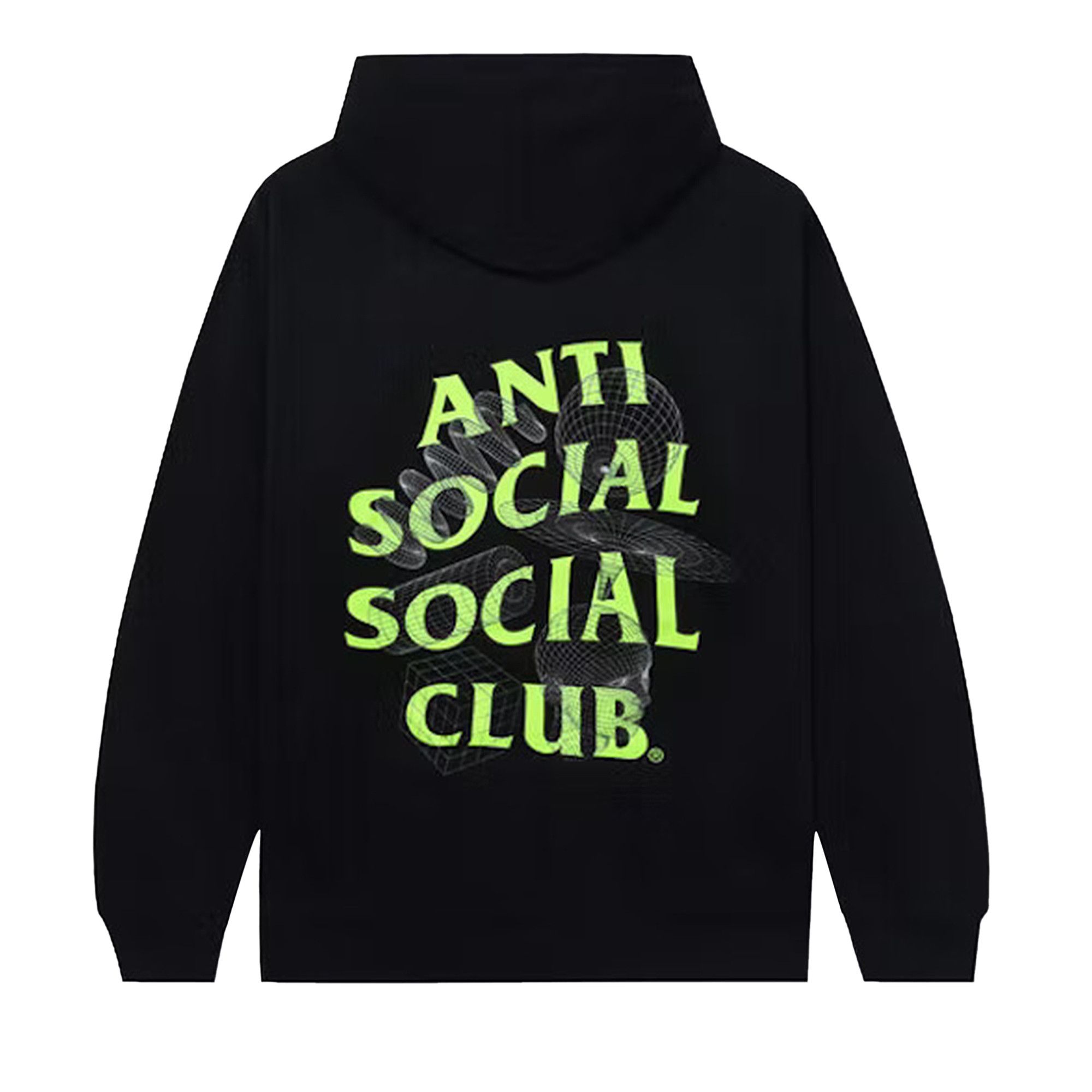 Buy Anti Social Social Club The Shape Of Things Zip Up Hoodie Black 0657 100000319TSOTZUH BLAC GOAT