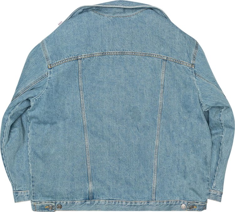 Martine Rose Some Place Special Reversible Jacket Light Blue