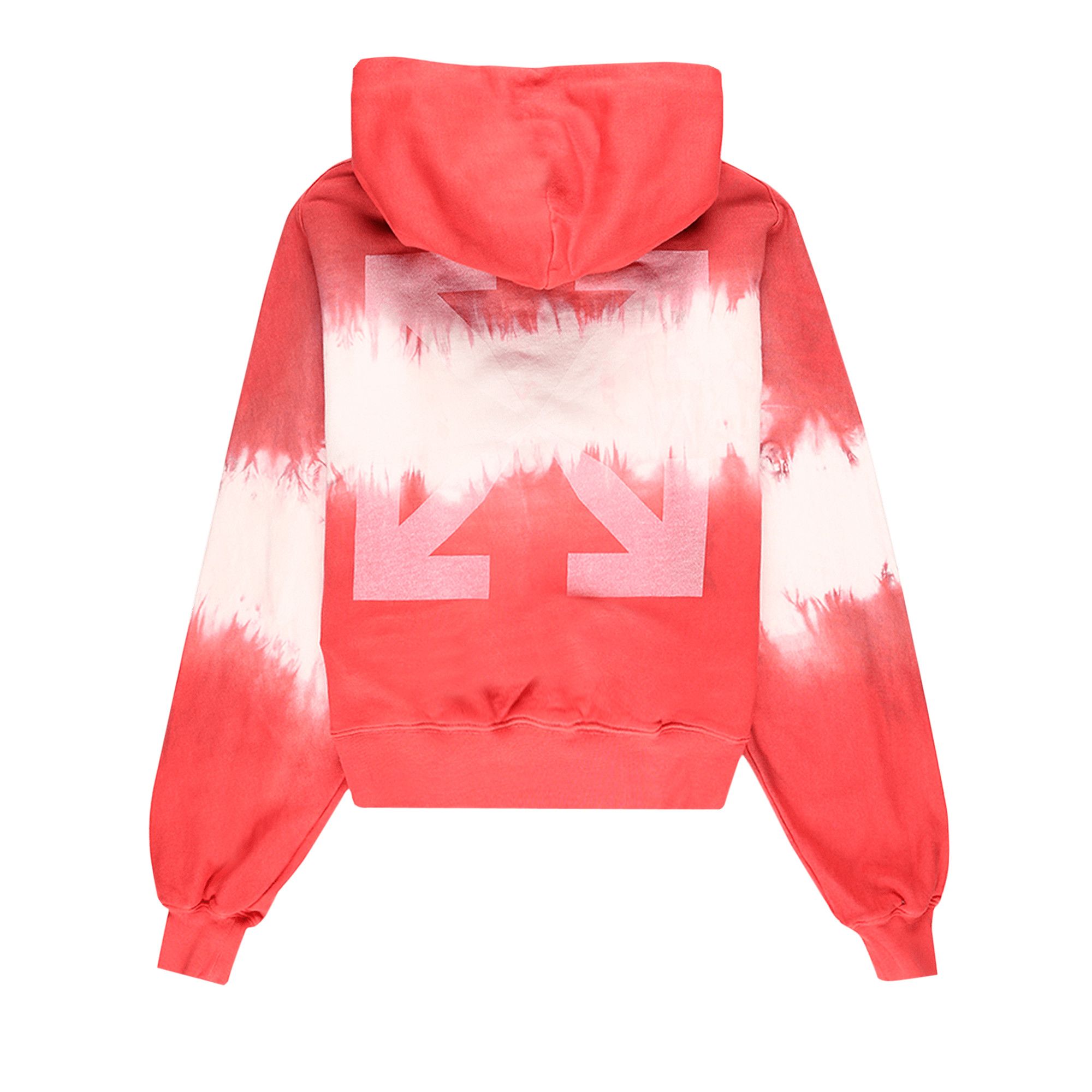 Buy Off-White Tie Dye Contour Hoodie 'Red
