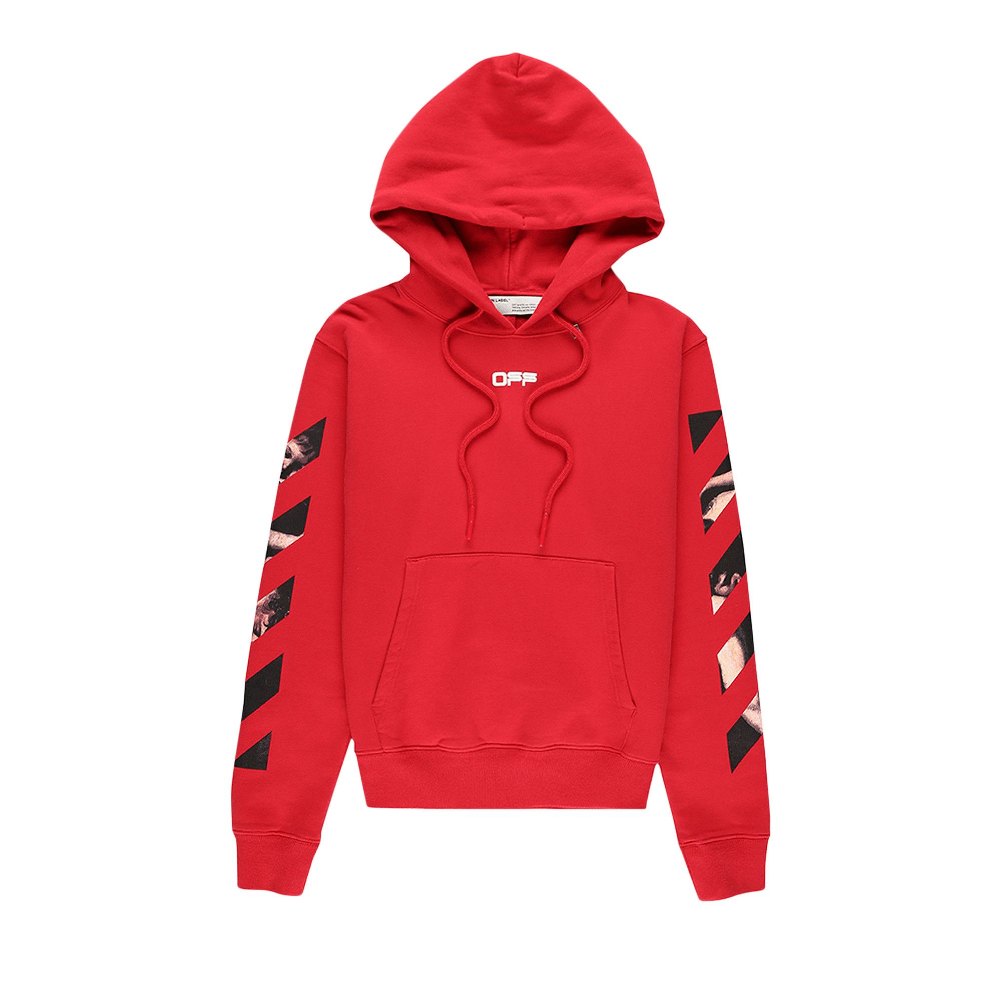 Off white red arrows hoodie hot sale