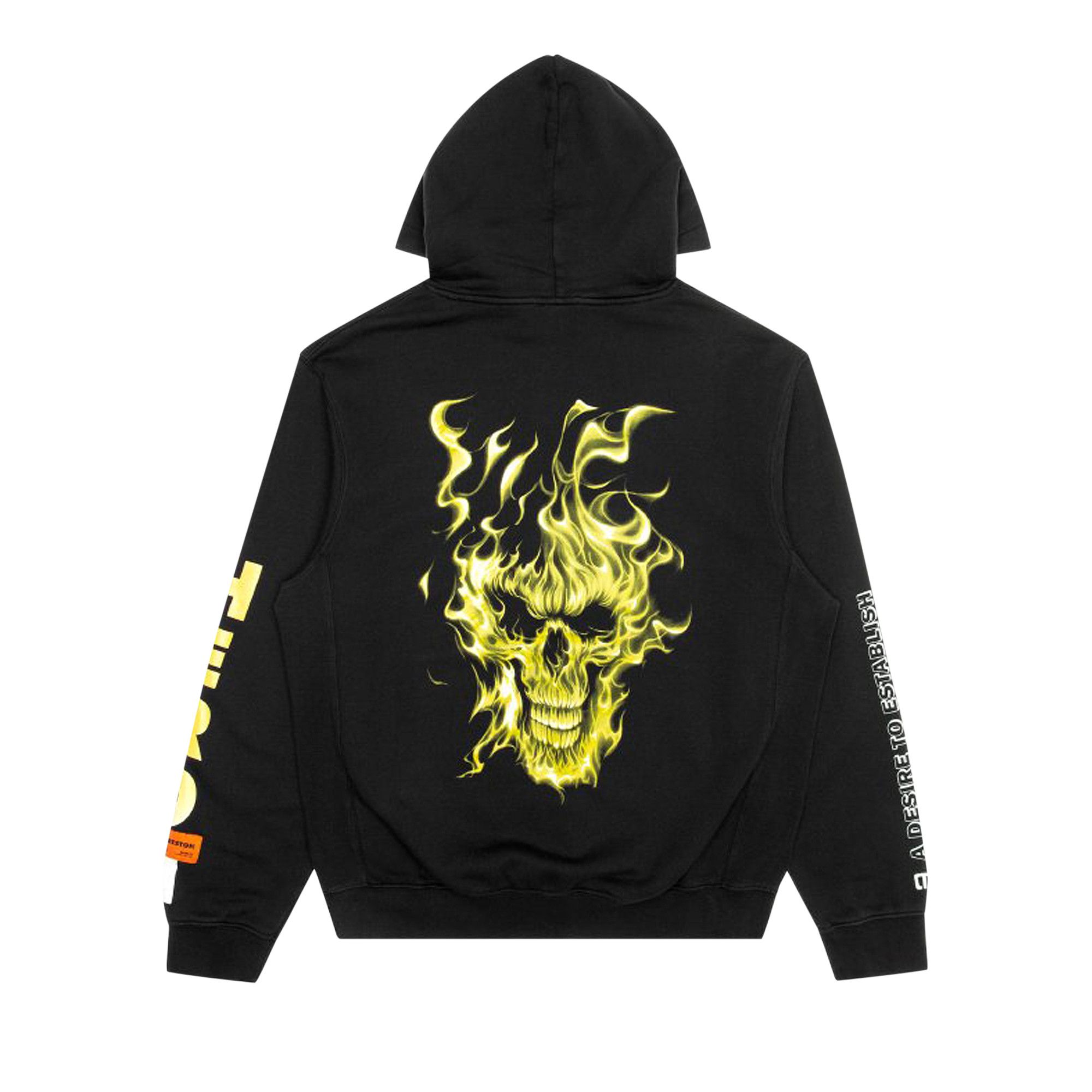 Heron preston skull hoodie shop