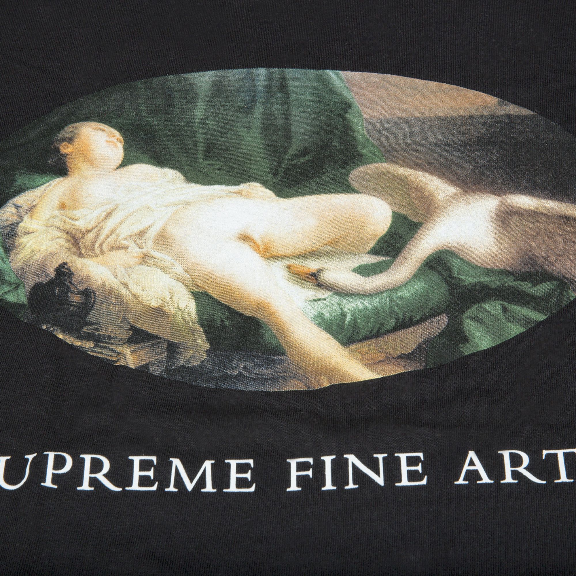 Buy Supreme Leda And The Swan T Shirt Black SS19T42 BLACK GOAT CA