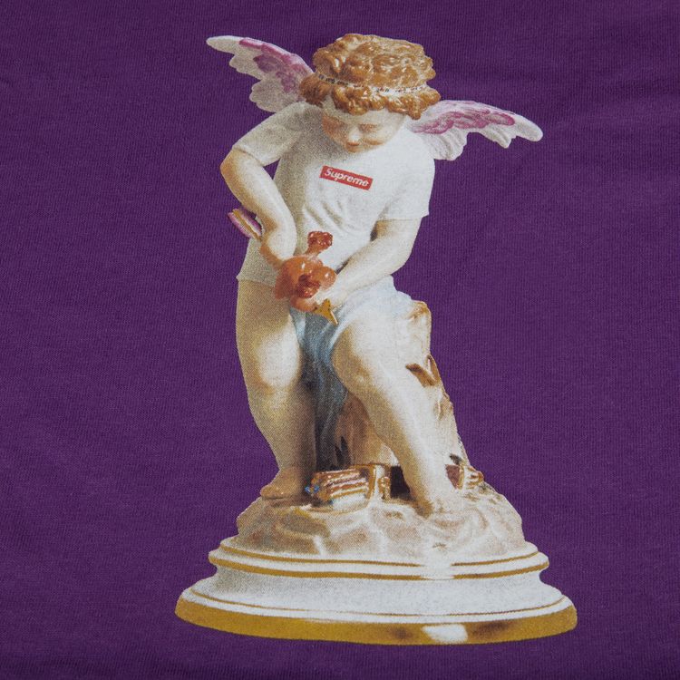 Supreme Cupid T Shirt Purple