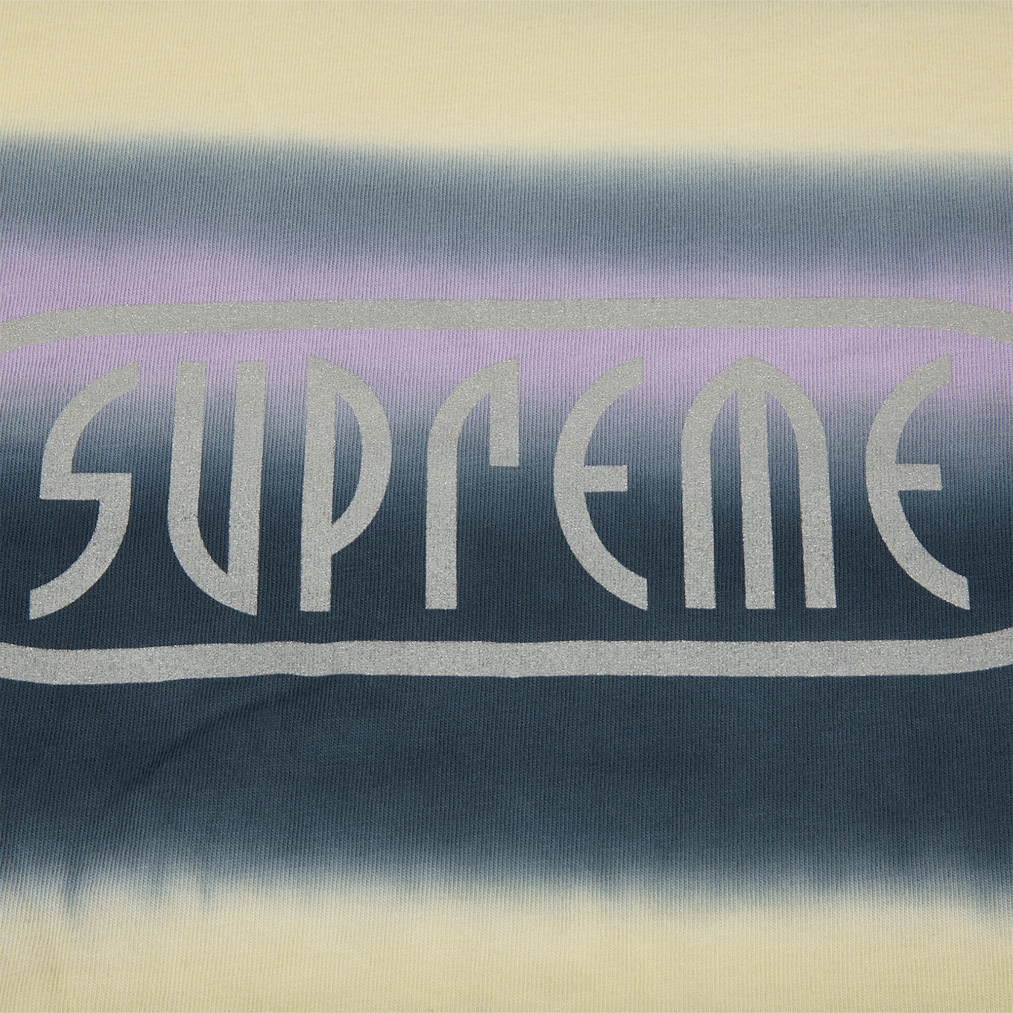 Buy Supreme Rainbow Stripe T-Shirt 'Purple' - SS19KN35 PURPLE | GOAT